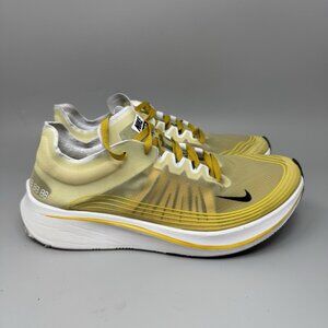 Nike Mens Zoom Fly SP AJ9282-300 Yellow Running Shoes Sneakers Size 9